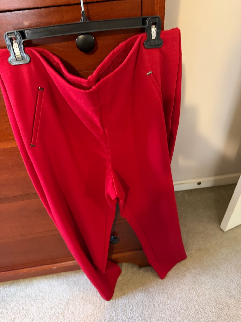 Chico's Bold Red Slim Pants
